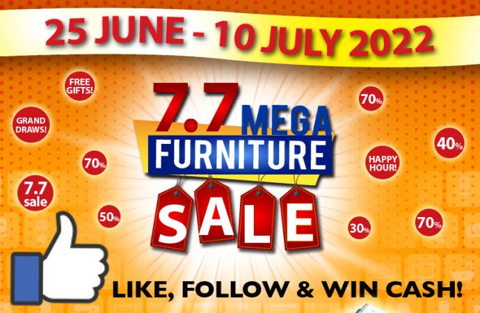 VIVA HOME 7.7 MEGA FURNITURE SALE 2022 ONLINE GIVEAWAY